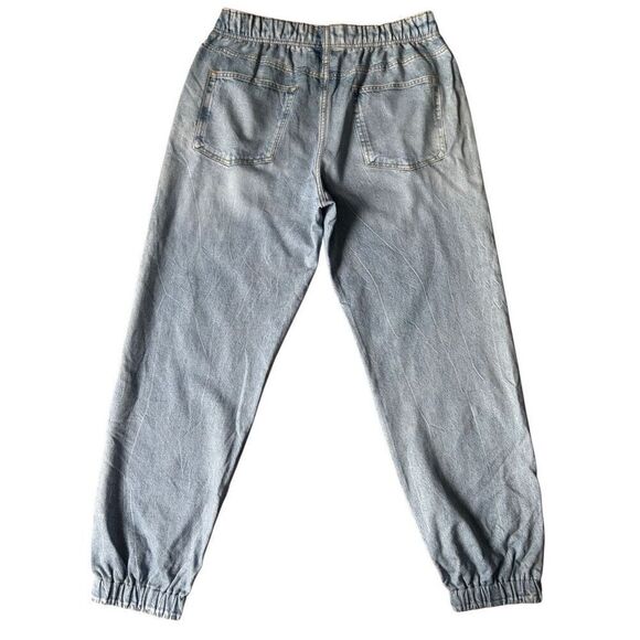 NEW Rag & Bone Miramar Terry Jogger Pants Cotton Terry size L blue Kacy - Picture 5 of 10